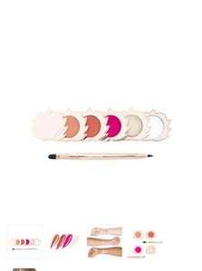 Blessed Beauty DIVINE PINKS crema labbra naturale blush nudo rosa caldo lucido Y731C - Foto 1 di 9