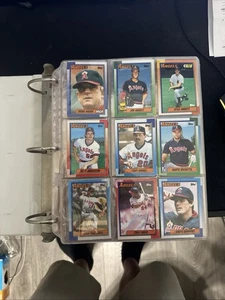 Riesige Vintage Baseball Mappe Sammlung von 1989 bis aktuell über 600+ Karten - Bild 1 von 19