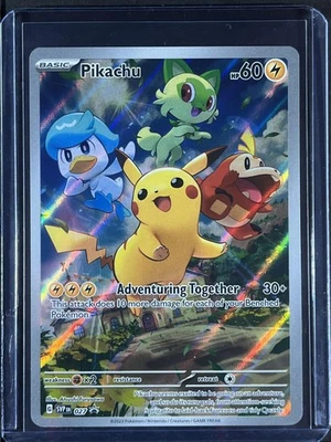 Pikachu #027 SV: Scarlet & Violet Promo Cards 250010 - Image 1 of 2