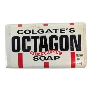 Vintage Colgate’s Octagon Allzweck Seife 7oz Bar - Bild 1 von 6