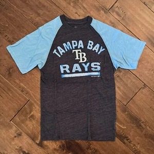 Tampa Bay Rays Genuine Pro Team Baseball Tee Blue Gray T-shirt – Junior XL 14/16 - Bild 1 von 9