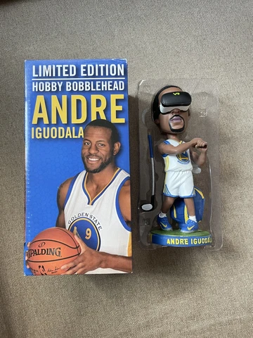 Andre Iguodala Golden State Warriors Bobblehead VR Golf LIMITED EDITION Cover