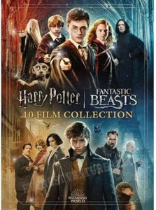 Harry Potter 10-Film Collection and Fantastic Beasts 1-2 DVD Movie Bundle New! - Picture 1 of 1