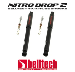 1973-1987 Chevy/GMC C10 Nitro Drop 2 Rear Shocks 3" - 6" Drop (Pair) Belltech - Picture 1 of 1