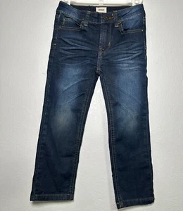 Hudson Girls/ Boys Jeans Pants Sz 4T Logo Patch Stitch Pocket Accent - Picture 1 of 4