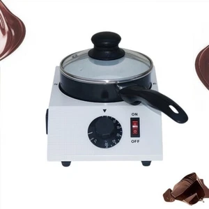 1Pot Electric Melter Heating Chocolate Tempering Melting Machine Fondue 220V 1KG - Picture 1 of 10