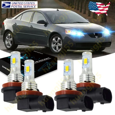 For Pontiac G6 2005 2006 2007-2010 8000K Blue LED Headlight Bulb Hi/Lo Beam YHL - Изображение 1 из 4