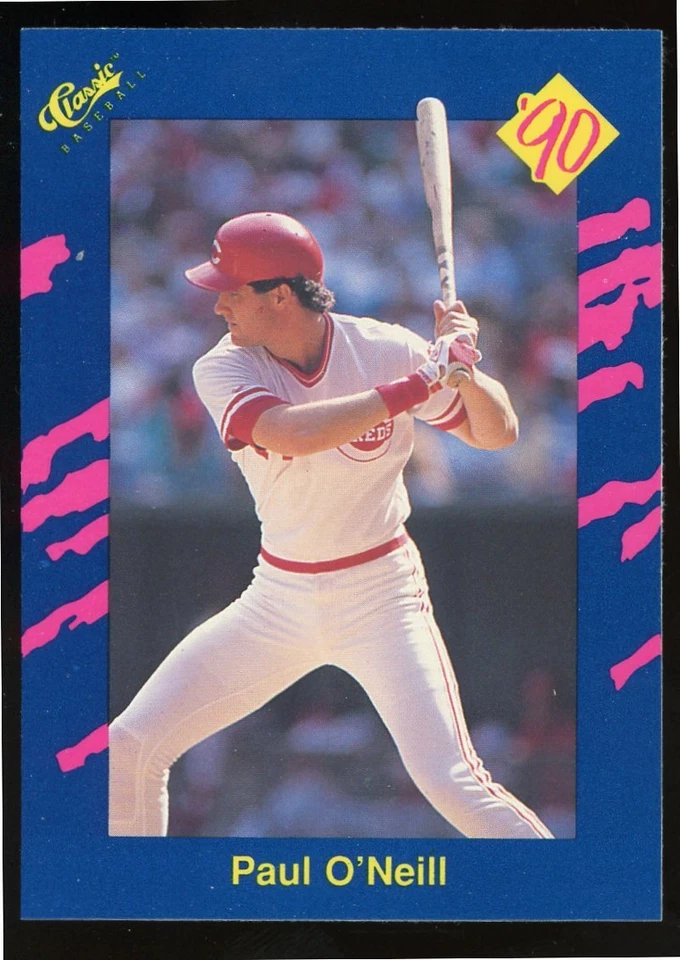 1990 CLASSIC BASEBALL #117 PAUL O'NEILL - CINCINNATI REDS - Image 1 of 1