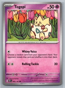 Togepi 83/197 Obsidian Flames Common Pokémon TCG 2023 - Picture 1 of 2