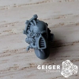 Warhammer 30K Cult Mechanicum Bits | Tech Thralls | Bionic Head w/ Optics - Picture 1 of 1