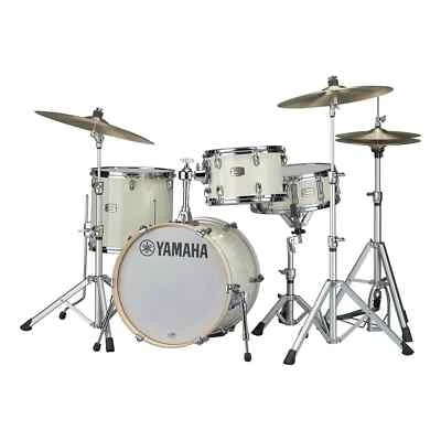 Yamaha Stage Custom Birch Jazz 3pc Drum Set Classic White - Image 1 of 2