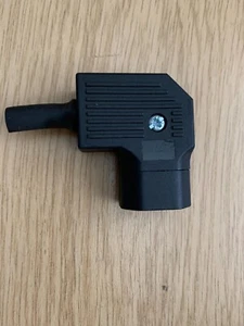 Bulgin Rewireable C14 IEC Plug Connector Right Angle 90 Degrees Power Plug - Picture 1 of 2