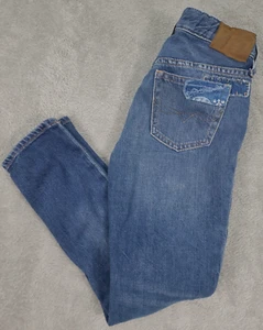 Polo Ralph Lauren Girls The Astor Slim Boyfriend Patchwork Denim Jeans - Size 7 - Picture 1 of 18