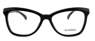 Nuevo CHANEL CH 3353 1426 54mm Gris Marino Oscuro Negro Monturas de Gafas Italia Foto 1 de 4