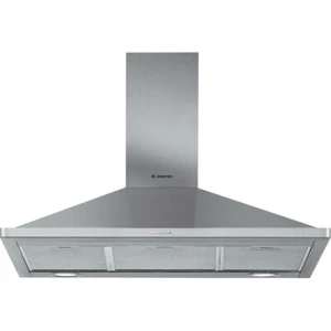Cappa Aspirante 90 cm ARISTON AHPN 9.7F Acciaio Inox 3 velocità potenza 757m 3/h - Foto 1 di 3