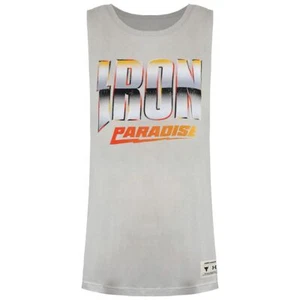 Camiseta sin mangas Under Armour Project Rock para mujer blanca de hierro 1361065 110 - Imagen 1 de 1