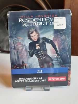 Resident Evil Retribuition Future Shop Exclusive Blu Ray Steelbook OOP - Image 1 of 2