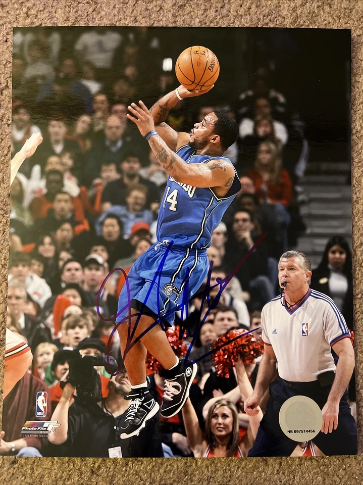 Jameer Nelson Autographed Signed NBA 8x10 Photo ~ Orlando Magic ~ All Star! - Image 1 of 1