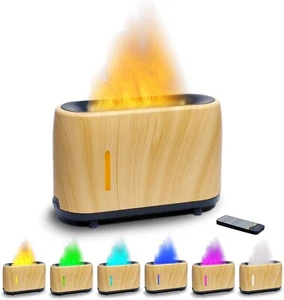 Flame Diffuser Humidifier 7 Flame Colors,Essential Oil Aroma Therapy - Picture 1 of 6