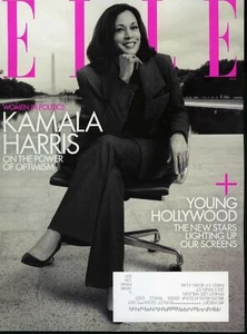 Elle Magazine November 2020 KAMALA HARRIS - Picture 1 of 2