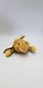 Mini Bean Bag Simba 8"  Disney Store Parks Lion King plushy beanie toy brown cub - Picture 1 of 12