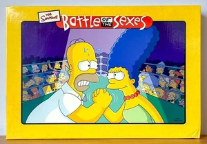 The Simpson’s Battle Of The Sexes Board Game 2-8 Players 12 - Adult - Picture 1 of 4