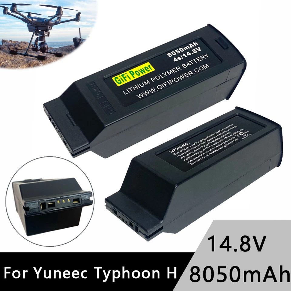 8050mAh 14.8V 4S1P Replacement Lipo Battery New For Yuneec Typhoon H Drone - Image 1 of 4