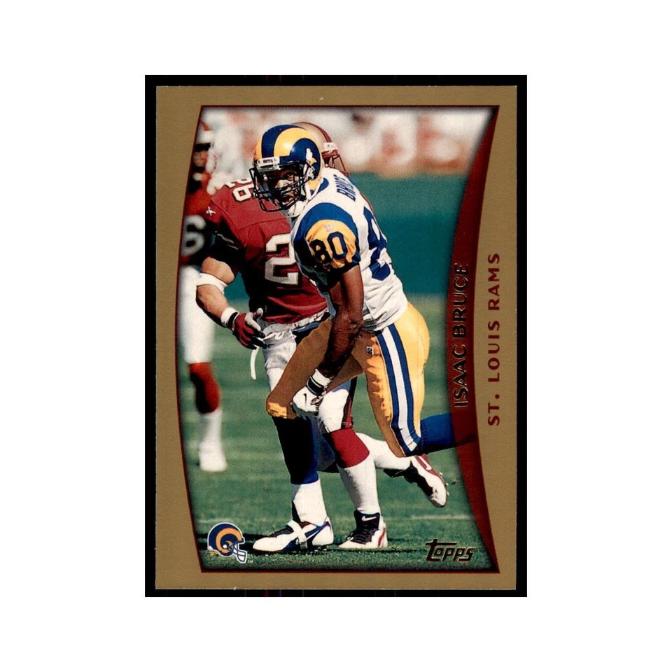 1998 Topps Isaac Bruce St. Louis Rams #260 - Image 1 of 3