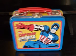 The Tin Company Captain America Marvel Brotdose 5 1/2"x 4" - Bild 1 von 2