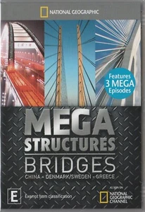 National Geographic-Megastructures-Bridges (DVD, 2006) Region 4 - Picture 1 of 2