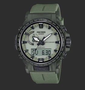 Casio Pro Trek Outdoor Climber Solar Watch - Brown (PRW-61LD-3JF) From Japan - Picture 1 of 14