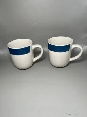 Gibson керамические кофейные кружки набор из 2 керамических чашек каждый день кухонная посуда - Изображение 1 из 4