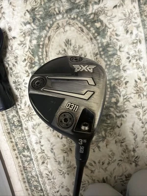 3 Wood 15 Degree  PXG 0311 Gen 5 Ventus Black 7x  Velcocore Jumbomax S Grip - Image 1 of 4
