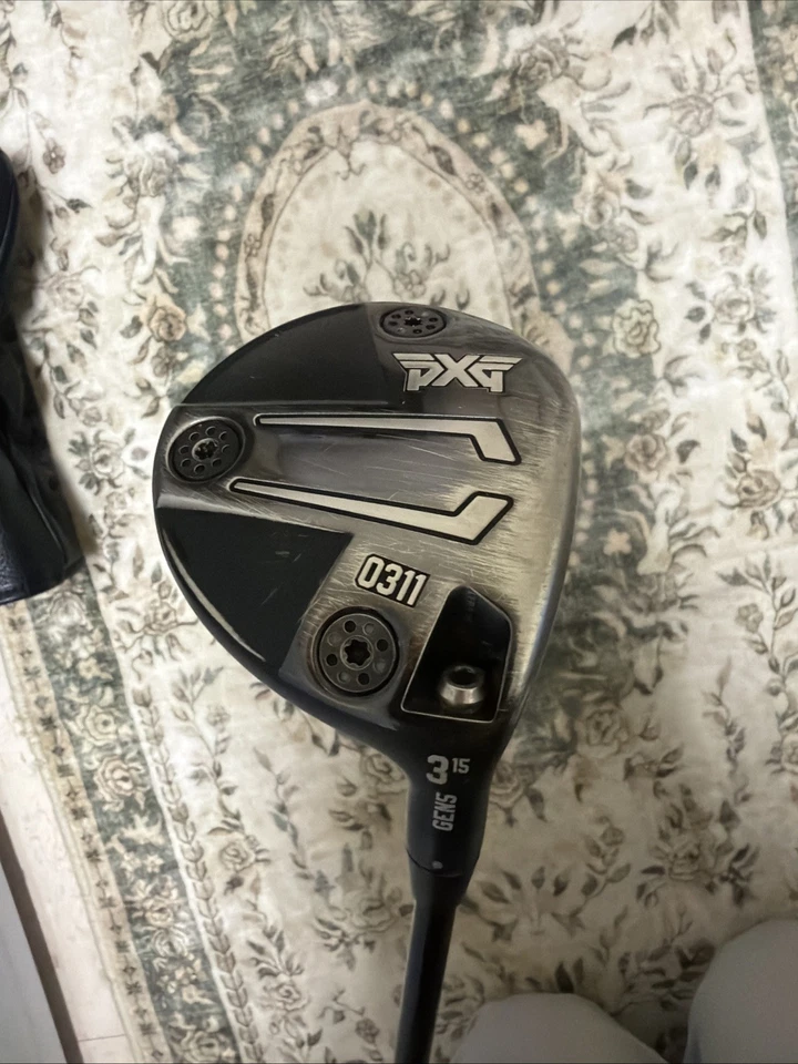 3 Wood 15 Degree  PXG 0311 Gen 5 Ventus Black 7x  Velcocore Jumbomax S Grip - Image 1 of 4