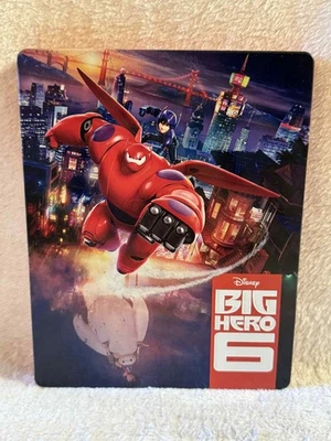 Big Hero 6 (Target Exclusive Steelbook Blu-ray + DVD, 2014) OOP No Code  - Image 1 of 4
