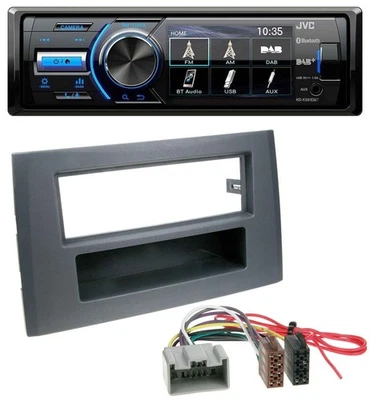 JVC Bluetooth MP3 USB DAB Autoradio für Volvo XC90 (14 Pin, 2002-2014) - Bild 1 von 4
