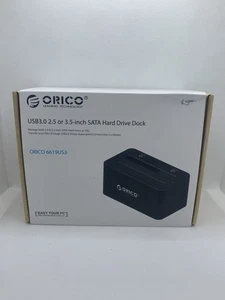 ORICO 6619US3 Tool Free SATA to USB3.0 2.5 & 3.5 SATA Hard Drive Docking Station - Picture 1 of 10