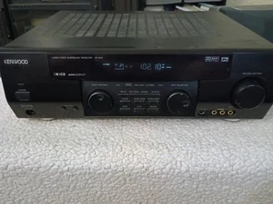Kenwood VR-409 AV Surround Receiver 6 channel Input w/ S Video Tested - Picture 1 of 7