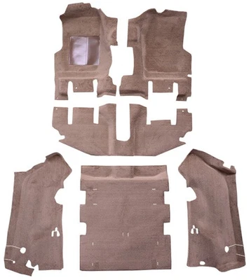 Alfombra Jeep Wrangler TJ 2003-2006 - Cutpile | Consola larga, sin paneles basculantes Foto 1 de 4