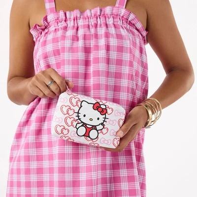 COLECCIÓN ALOHA x HELLO KITTY Hawaii Mini Bolsa Corazones Arcos Prueba de Salpicaduras Foto 1 de 2
