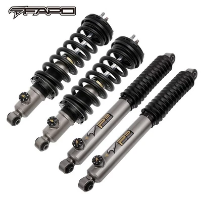 Conjunto completo de apoios de suspensão de elevação FAPO P3 8 estágios 2,5-3,5" para Nissan Frontier 2005-2025 - Imagem 1 de 4