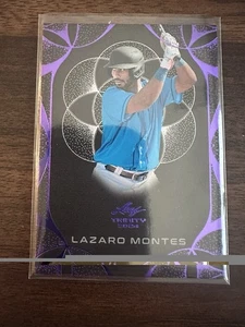 2024 Leaf Trinity Lazaro Montes 1/1 Mariners Prospect Rookie Purple True 1/1! - Picture 1 of 3