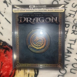 How to Train Your Dragon (SteelBook)(4K Ultra HD)(NO DIGITAL) Live Action - Picture 1 of 6
