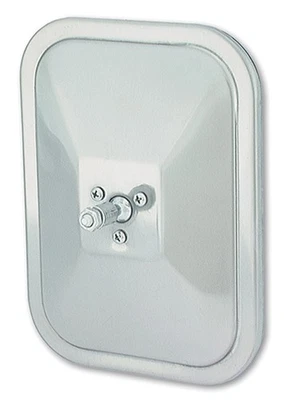 Grote 12073 Stainless Steel Rolled-Rim Mirror with Ball Swivel - Image 1 of 2