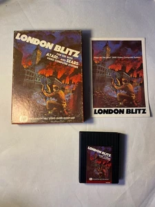 London Blitz Complete In Box Atari 2600 Video Game Rare Tested Clean Working CIB - Picture 1 of 5