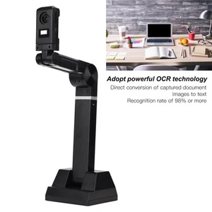 Document Camera Scanner 8MP USB Book Scanner For Office Manuscripts ID Cards FY - Afbeelding 1 van 23