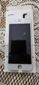 LCD DISPLAY FOR APPLE IPHONE 6 6G TOUCH SCREEN WHITE GLASS EVEN ORIGINAL - Picture 1 of 2
