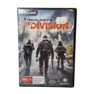 New & Sealed Tom Clancy’s The Division PC DVD Rom Game Multiplayer Shooter PAL - Image 1 of 4