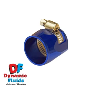 (AN12) -12 abrazadera de manguera de 24 mm Finisher Azul - Imagen 1 de 1