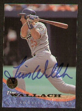Tim Wallach signed autograph auto Leaf Trading Card - Image 1 of 1